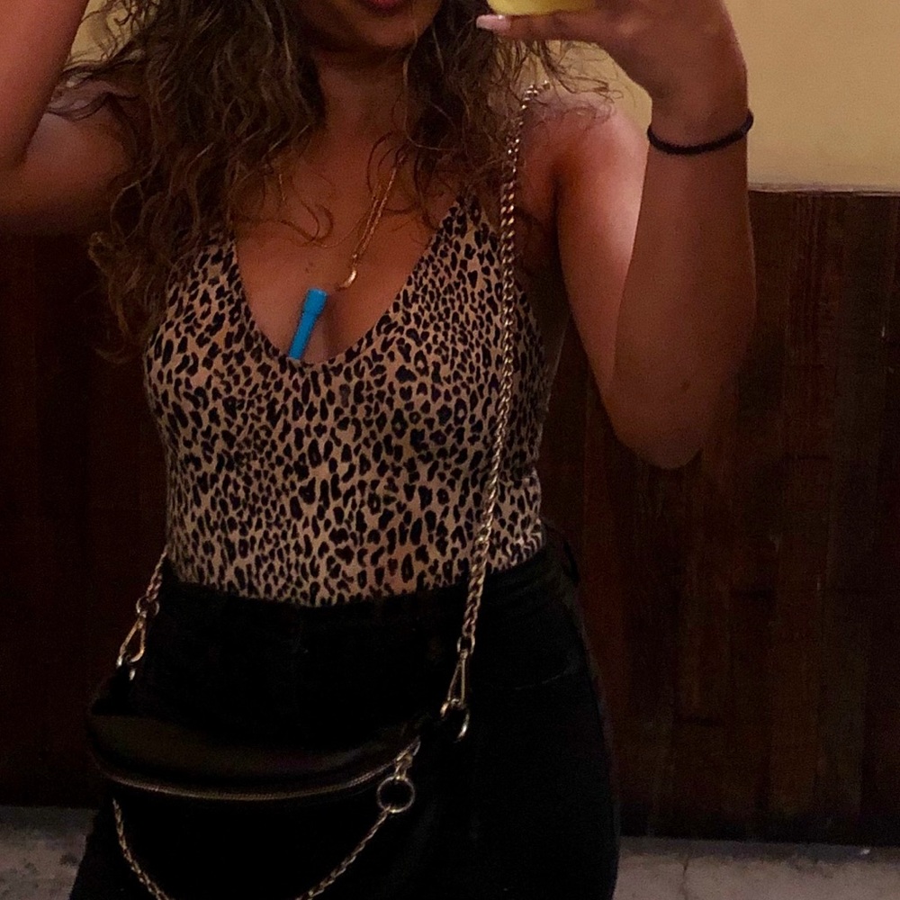 Cheetah Strappy Bodysuit